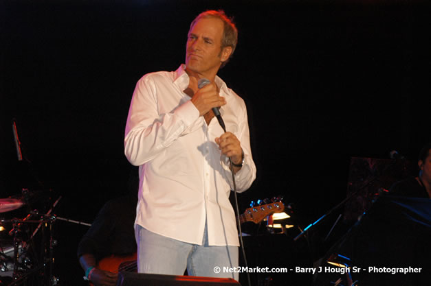 Michael Bolton - Air Jamaica Jazz & Blues Festival 2007 - The Art of Music -  Thursday, January 25th - 10th Anniversary - Air Jamaica Jazz & Blues Festival 2007 - The Art of Music - Tuesday, January 23 - Saturday, January 27, 2007, The Aqueduct on Rose Hall, Montego Bay, Jamaica - Negril Travel Guide, Negril Jamaica WI - http://www.negriltravelguide.com - info@negriltravelguide.com...!