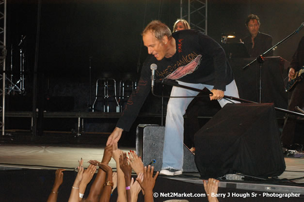 Michael Bolton - Air Jamaica Jazz & Blues Festival 2007 - The Art of Music -  Thursday, January 25th - 10th Anniversary - Air Jamaica Jazz & Blues Festival 2007 - The Art of Music - Tuesday, January 23 - Saturday, January 27, 2007, The Aqueduct on Rose Hall, Montego Bay, Jamaica - Negril Travel Guide, Negril Jamaica WI - http://www.negriltravelguide.com - info@negriltravelguide.com...!