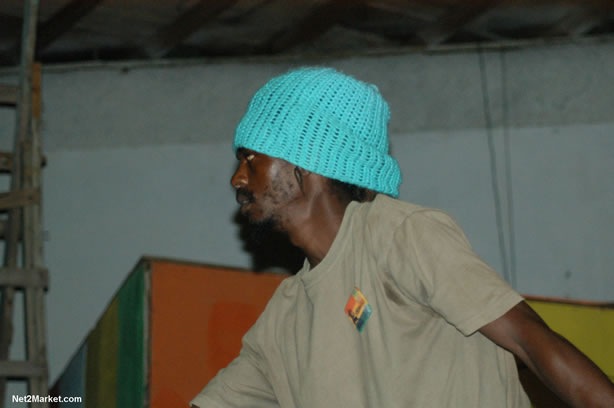 Reggae Superstar - Bush Man @ Bourbon Beach with Boddy Dread & Singing Honour - Presented by Our Music Promotions - Omar & Ama-Donna - Saturday, May 14, 2005 - Negril Travel Guide, Negril Jamaica WI - http://www.negriltravelguide.com - info@negriltravelguide.com...!