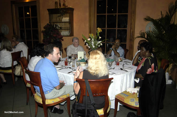 Sunset Beach Resort & Spa - CHA Press Dinner - January 9th, 2005 - Caribbean MarketPlace 2005 by the Caribbean Hotel Association - Negril Travel Guide, Negril Jamaica WI - http://www.negriltravelguide.com - info@negriltravelguide.com...!