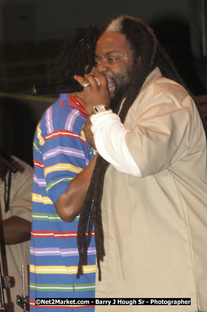 Morgan Heritage - Cure Fest 2007 - Longing For Concert at Trelawny Multi Purpose Stadium, Trelawny, Jamaica - Sunday, October 14, 2007 - Cure Fest 2007 October 12th-14th, 2007 Presented by Danger Promotions, Iyah Cure Promotions, and Brass Gate Promotions - Alison Young, Publicist - Photographs by Net2Market.com - Barry J. Hough Sr, Photographer - Negril Travel Guide, Negril Jamaica WI - http://www.negriltravelguide.com - info@negriltravelguide.com...!