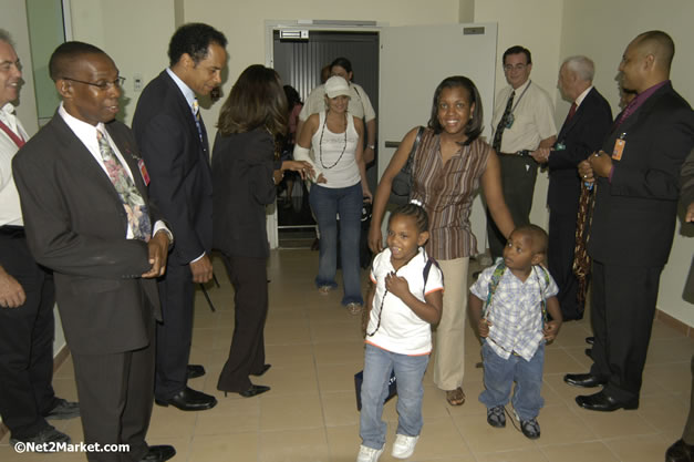 Delta Air Lines Inaugural Flight From New York's JFK Airport to Sangster International Airport, Montego Bay, Jamaica - June 9, 2007 - Sangster International Airport - Montego Bay, St James, Jamaica W.I. - MBJ Limited - Transforming Sangster International Airport into a world class facility - Photographs by Net2Market.com - Negril Travel Guide, Negril Jamaica WI - http://www.negriltravelguide.com - info@negriltravelguide.com...!