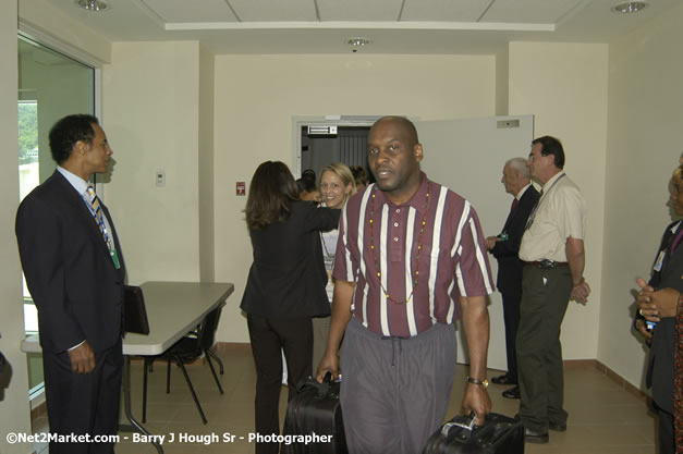 Delta Air Lines Inaugural Flight From New York's JFK Airport to Sangster International Airport, Montego Bay, Jamaica - June 9, 2007 - Sangster International Airport - Montego Bay, St James, Jamaica W.I. - MBJ Limited - Transforming Sangster International Airport into a world class facility - Photographs by Net2Market.com - Negril Travel Guide, Negril Jamaica WI - http://www.negriltravelguide.com - info@negriltravelguide.com...!