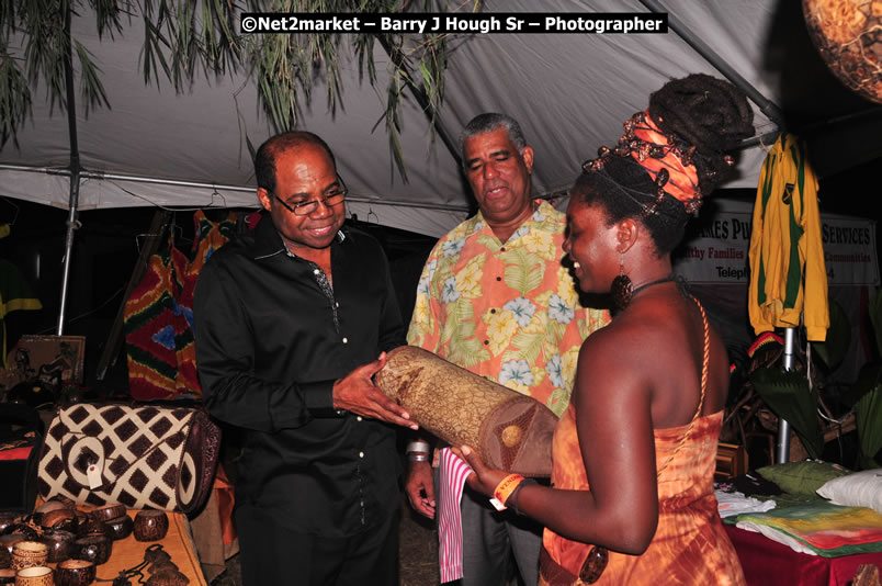 Minister of Tourism, Edmund Bartlett @ Jamaica Jazz and Blues Festival 2009 - Presented by Air Jamaica - Saturday, January 24, 2009 - Venue at the Aqueduct on Rose Hall Resort &amp; Country Club, Montego Bay, Jamaica - Thursday, January 22 - Saturday, January 24, 2009 - Photographs by Net2Market.com - Barry J. Hough Sr, Photographer/Photojournalist - Negril Travel Guide, Negril Jamaica WI - http://www.negriltravelguide.com - info@negriltravelguide.com...!