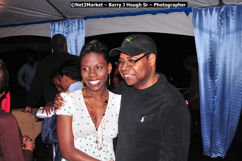 Minister of Tourism, Edmund Bartlett @ Jamaica Jazz and Blues Festival 2009 - Presented by Air Jamaica - Thursday, January 22, 2009 - Venue at the Aqueduct on Rose Hall Resort &amp; Country Club, Montego Bay, Jamaica - Thursday, January 22 - Saturday, January 24, 2009 - Photographs by Net2Market.com - Barry J. Hough Sr, Photographer/Photojournalist - Negril Travel Guide, Negril Jamaica WI - http://www.negriltravelguide.com - info@negriltravelguide.com...!