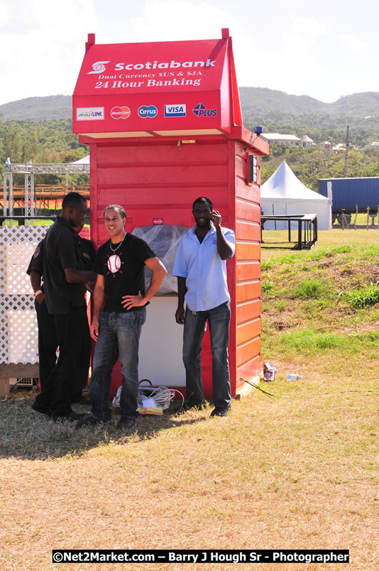 Preparations Continue [One Day To Go] at the Venue & Office - Jamaica Jazz and Blues Festival 2009 - Presented by Air Jamaica - Thursday, January 15, 2009 - Venue at the Aqueduct on Rose Hall Resort &amp; Country Club, Montego Bay, Jamaica - Thursday, January 22 - Saturday, January 24, 2009 - Photographs by Net2Market.com - Barry J. Hough Sr, Photographer/Photojournalist - Negril Travel Guide, Negril Jamaica WI - http://www.negriltravelguide.com - info@negriltravelguide.com...!