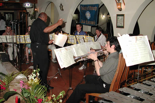 Negril Chamber of Commerce Dinner - Fund Raiser with the University of Pittsburgh Jazz Ensemble at the Charela Inn - Negril Travel Guide