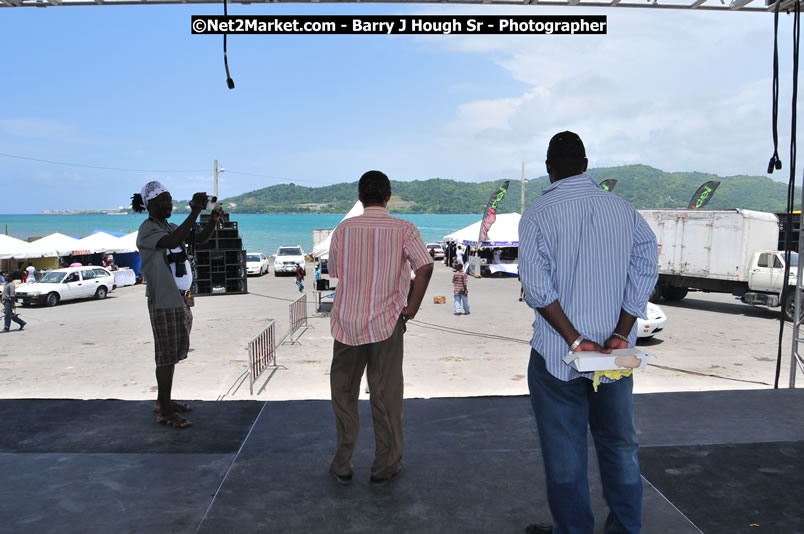 Lucea Cross the Harbour @ Lucea Car Park - All Day Event - Cross the Harbour Swim, Boat Rides, and Entertainment for the Family - Concert Featuring: Bushman, George Nooksl, Little Hero, Bushi One String, Dog Rice and many local Artists - Friday, August 1, 2008 - Lucea, Hanover Jamaica - Photographs by Net2Market.com - Barry J. Hough Sr. Photojournalist/Photograper - Photographs taken with a Nikon D300 - Negril Travel Guide, Negril Jamaica WI - http://www.negriltravelguide.com - info@negriltravelguide.com...!