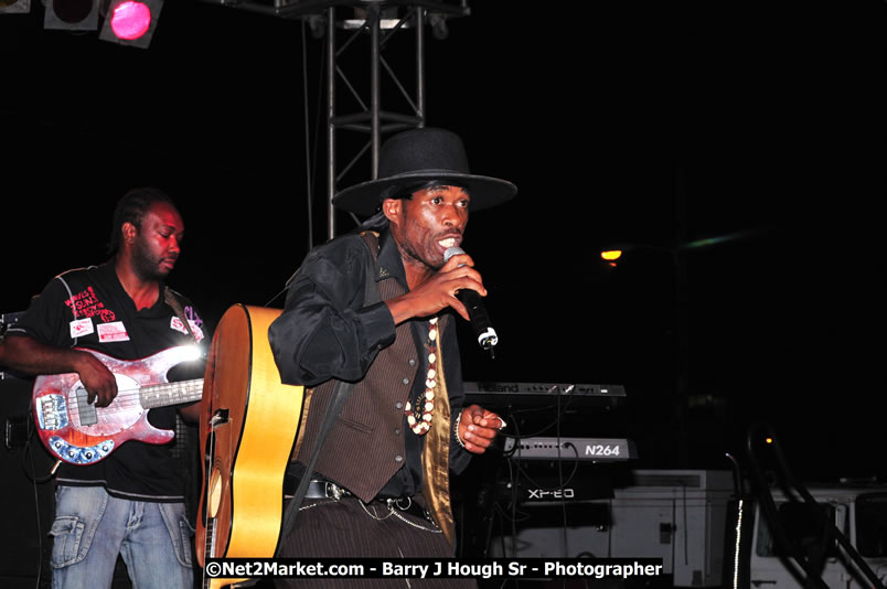 Lucea Cross the Harbour @ Lucea Car Park - All Day Event - Cross the Harbour Swim, Boat Rides, and Entertainment for the Family - Concert Featuring: Bushman, George Nooksl, Little Hero, Bushi One String, Dog Rice and many local Artists - Friday, August 1, 2008 - Lucea, Hanover Jamaica - Photographs by Net2Market.com - Barry J. Hough Sr. Photojournalist/Photograper - Photographs taken with a Nikon D300 - Negril Travel Guide, Negril Jamaica WI - http://www.negriltravelguide.com - info@negriltravelguide.com...!