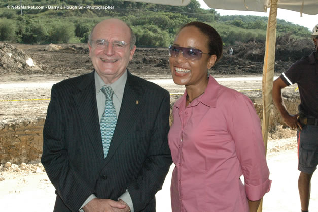 Palladium Hotels & Resorts - Groundbreaking of the 1600-Room Grand Palladium Lady Hamilton Resort & Spa and the Grand Palludium Jamaica Resort & Spa - Special Address: The Most Honorable Portia Simpson-Miller, O.N., M.P., Prime Minister of Jamaica - The Point, Lucea, Hanover, Saturday, November 11, 2006 @ 2:00 pm - Negril Travel Guide, Negril Jamaica WI - http://www.negriltravelguide.com - info@negriltravelguide.com...!