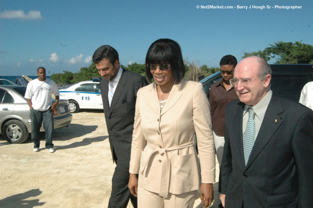 Palladium Hotels & Resorts - Groundbreaking of the 1600-Room Grand Palladium Lady Hamilton Resort & Spa and the Grand Palludium Jamaica Resort & Spa - Special Address: The Most Honorable Portia Simpson-Miller, O.N., M.P., Prime Minister of Jamaica - The Point, Lucea, Hanover, Saturday, November 11, 2006 @ 2:00 pm - Negril Travel Guide, Negril Jamaica WI - http://www.negriltravelguide.com - info@negriltravelguide.com...!