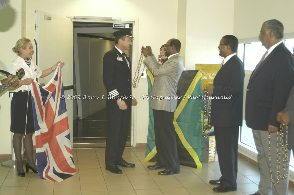  British Airways Inaugurates New Scheduled Service from London Gatwick Airport to Sangster International Airport, Montego Bay, Jamaica, Thursday, October 29, 2009 - Photographs by Barry J. Hough Sr. Photojournalist/Photograper - Photographs taken with a Nikon D70, D100, or D300 - Negril Travel Guide, Negril Jamaica WI - http://www.negriltravelguide.com - info@negriltravelguide.com...!