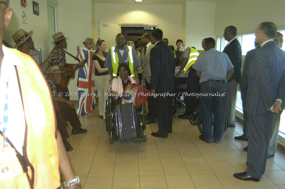  British Airways Inaugurates New Scheduled Service from London Gatwick Airport to Sangster International Airport, Montego Bay, Jamaica, Thursday, October 29, 2009 - Photographs by Barry J. Hough Sr. Photojournalist/Photograper - Photographs taken with a Nikon D70, D100, or D300 - Negril Travel Guide, Negril Jamaica WI - http://www.negriltravelguide.com - info@negriltravelguide.com...!