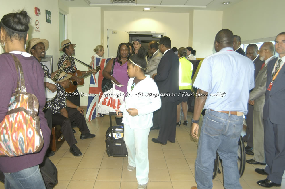  British Airways Inaugurates New Scheduled Service from London Gatwick Airport to Sangster International Airport, Montego Bay, Jamaica, Thursday, October 29, 2009 - Photographs by Barry J. Hough Sr. Photojournalist/Photograper - Photographs taken with a Nikon D70, D100, or D300 - Negril Travel Guide, Negril Jamaica WI - http://www.negriltravelguide.com - info@negriltravelguide.com...!