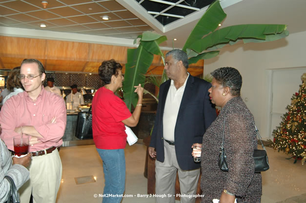 Minister of Toursim Luncheon - Minister of Tourism, Hon. Edmund Bartlett - Director of Tourism, Basil Smith - Saturday, December 15, 2007 - Rose Hall Resort and Country Club, Rose Hall, Montego Bay, Jamaica W.I. - Photographs by Net2Market.com - Barry J. Hough Sr, Photographer - Negril Travel Guide, Negril Jamaica WI - http://www.negriltravelguide.com - info@negriltravelguide.com...!