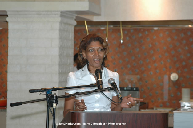 Minister of Toursim Luncheon - Minister of Tourism, Hon. Edmund Bartlett - Director of Tourism, Basil Smith - Saturday, December 15, 2007 - Rose Hall Resort and Country Club, Rose Hall, Montego Bay, Jamaica W.I. - Photographs by Net2Market.com - Barry J. Hough Sr, Photographer - Negril Travel Guide, Negril Jamaica WI - http://www.negriltravelguide.com - info@negriltravelguide.com...!