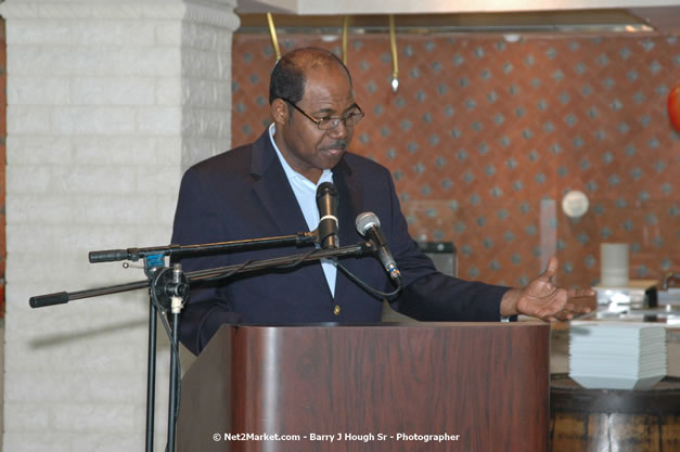 Minister of Toursim Luncheon - Minister of Tourism, Hon. Edmund Bartlett - Director of Tourism, Basil Smith - Saturday, December 15, 2007 - Rose Hall Resort and Country Club, Rose Hall, Montego Bay, Jamaica W.I. - Photographs by Net2Market.com - Barry J. Hough Sr, Photographer - Negril Travel Guide, Negril Jamaica WI - http://www.negriltravelguide.com - info@negriltravelguide.com...!