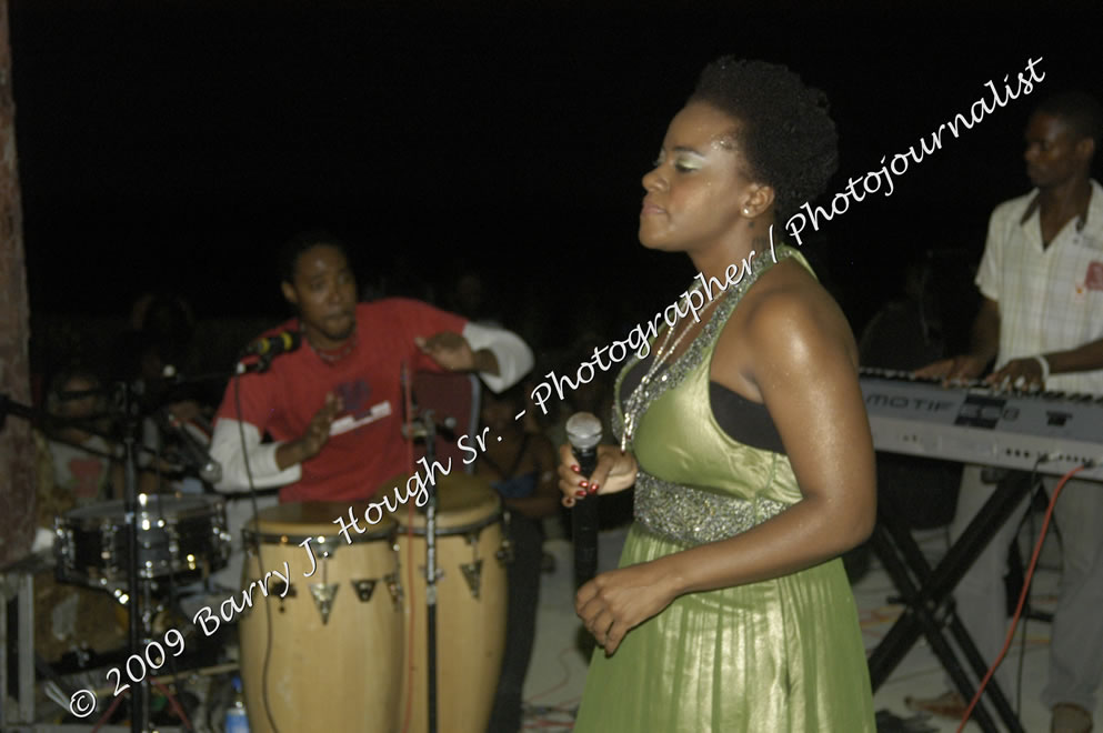  Etana Live in Concert Negril Escape Resort & Spa, Openning Acts: Princess Tia, Ras Slick, and Anthony Able, Backing Band: Strong Hold, One Love Reggae Summer Series, West End, Negril, Westmoreland, Jamaica W.I. - Saturaday, August 18, 2009 - Photographs by Barry J. Hough Sr. Photojournalist/Photograper - Photographs taken with a Nikon D70, D100, or D300 - Negril Travel Guide, Negril Jamaica WI - http://www.negriltravelguide.com - info@negriltravelguide.com...!