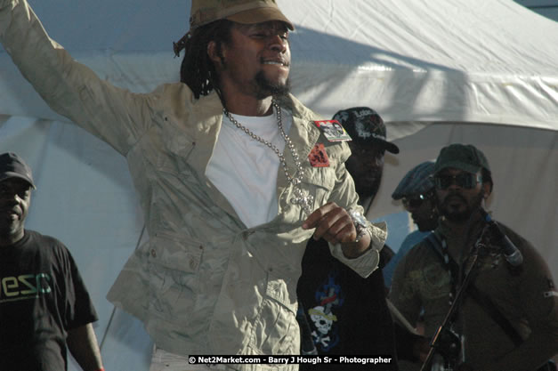 Jah Cure at Tru-Juice Rebel Salute 2008 - The 15th staging of Tru-Juice Rebel Salute, Saturday, January 12, 2008, Port Kaiser Sports Club, St. Elizabeth, Jamaica W.I. - Photographs by Net2Market.com - Barry J. Hough Sr, Photographer - Negril Travel Guide, Negril Jamaica WI - http://www.negriltravelguide.com - info@negriltravelguide.com...!