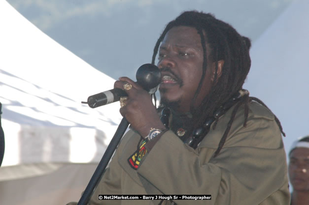 Luciano at Tru-Juice Rebel Salute 2008 - The 15th staging of Tru-Juice Rebel Salute, Saturday, January 12, 2008, Port Kaiser Sports Club, St. Elizabeth, Jamaica W.I. - Photographs by Net2Market.com - Barry J. Hough Sr, Photographer - Negril Travel Guide, Negril Jamaica WI - http://www.negriltravelguide.com - info@negriltravelguide.com...!