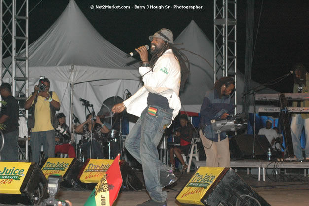 Tony Rebel at Tru-Juice Rebel Salute 2008 - The 15th staging of Tru-Juice Rebel Salute, Saturday, January 12, 2008, Port Kaiser Sports Club, St. Elizabeth, Jamaica W.I. - Photographs by Net2Market.com - Barry J. Hough Sr, Photographer - Negril Travel Guide, Negril Jamaica WI - http://www.negriltravelguide.com - info@negriltravelguide.com...!