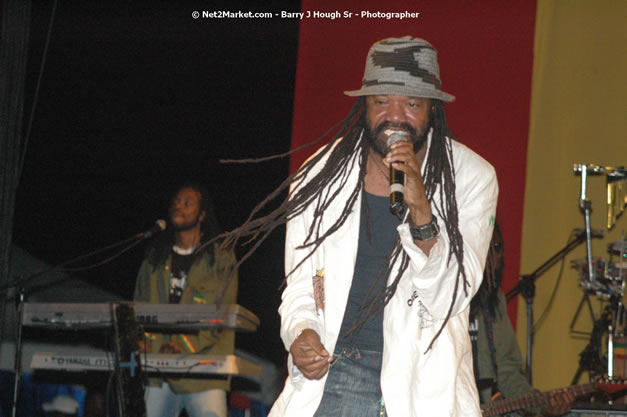 Tony Rebel at Tru-Juice Rebel Salute 2008 - The 15th staging of Tru-Juice Rebel Salute, Saturday, January 12, 2008, Port Kaiser Sports Club, St. Elizabeth, Jamaica W.I. - Photographs by Net2Market.com - Barry J. Hough Sr, Photographer - Negril Travel Guide, Negril Jamaica WI - http://www.negriltravelguide.com - info@negriltravelguide.com...!