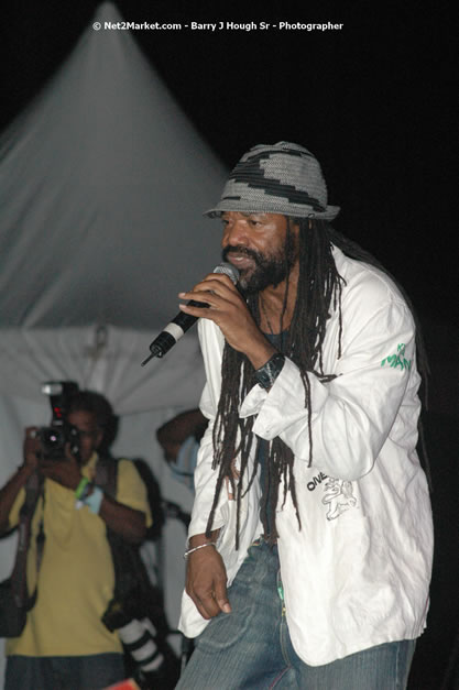 Tony Rebel at Tru-Juice Rebel Salute 2008 - The 15th staging of Tru-Juice Rebel Salute, Saturday, January 12, 2008, Port Kaiser Sports Club, St. Elizabeth, Jamaica W.I. - Photographs by Net2Market.com - Barry J. Hough Sr, Photographer - Negril Travel Guide, Negril Jamaica WI - http://www.negriltravelguide.com - info@negriltravelguide.com...!