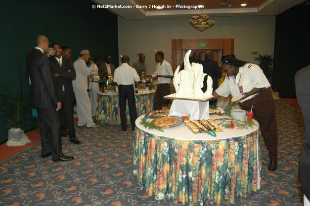 Red Cap Porters Awards - Minister of Tourism, Hon. Edmund Bartlett - Director of Tourism, Basil Smith - Friday, December 14, 2007 - Holiday Inn Sunspree, Montego Bay, Jamaica W.I. - Photographs by Net2Market.com - Barry J. Hough Sr, Photographer - Negril Travel Guide, Negril Jamaica WI - http://www.negriltravelguide.com - info@negriltravelguide.com...!