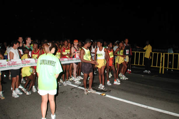 2002 Reggae Marathon & Half Marathon Photographs - Negril Travel Guide, Negril Jamaica WI - http://www.negriltravelguide.com - info@negriltravelguide.com...!