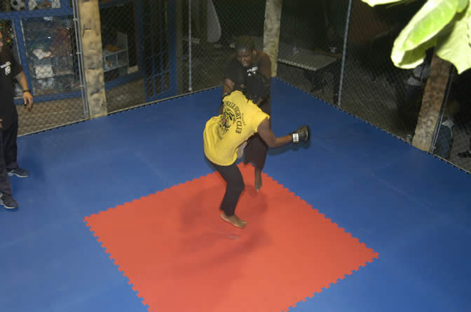 FASTER MORE FURIOUS - Free Style Fight Night @ Risky Business Photographs - Negril Travel Guide, Negril Jamaica WI - http://www.negriltravelguide.com - info@negriltravelguide.com...!