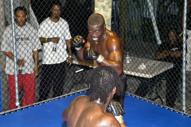 FASTER MORE FURIOUS - Free Style Fight Night @ Risky Business Photographs - Negril Travel Guide, Negril Jamaica WI - http://www.negriltravelguide.com - info@negriltravelguide.com...!