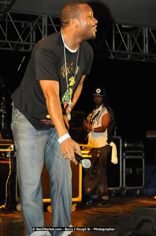 Assassin @ Spring Break JamFest 2008 - WAVZ, Norman Manley Boulevard, Negril, Westmoreland, Jamaica W.I. - Monday, March 3, 2008 - Photographs by Net2Market.com - Barry J. Hough Sr, Photographer - Photos taken with a Nikon D300 - Negril Travel Guide, Negril Jamaica WI - http://www.negriltravelguide.com - info@negriltravelguide.com...!