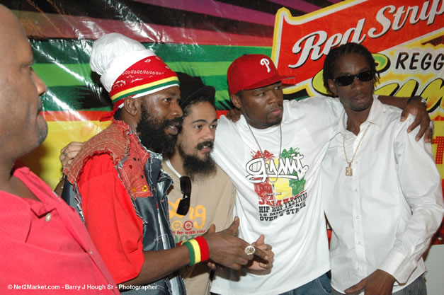 Press Conference Half Moon - Ignition - The Internation Fire Blazes - Friday, July 21, 2006 - Montego Bay, Jamaica - Negril Travel Guide, Negril Jamaica WI - http://www.negriltravelguide.com - info@negriltravelguide.com...!