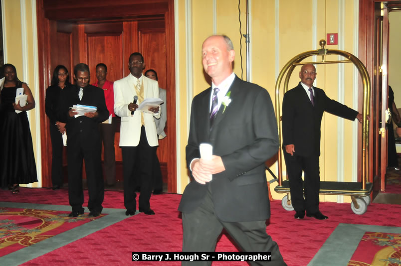 The Ministry of Tourism - Tourism Service Excellence Awards Ceremony held at the Ritz Carlton Rose Rall Golf and Spa Resort, Montego Bay on Friday, April 24, 2009 - Photographs by Net2Market.com - Barry J. Hough Sr. Photojournalist/Photograper - Photographs taken with a Nikon D300 - Negril Travel Guide, Negril Jamaica WI - http://www.negriltravelguide.com - info@negriltravelguide.com...!