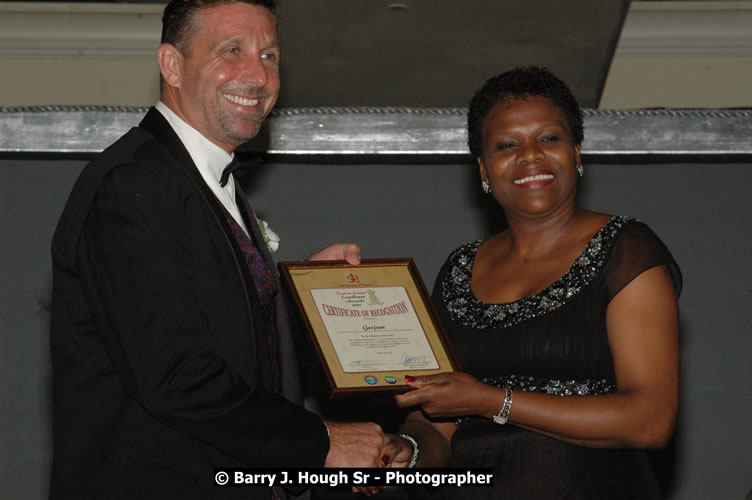 The Ministry of Tourism - Tourism Service Excellence Awards Ceremony held at the Ritz Carlton Rose Rall Golf and Spa Resort, Montego Bay on Friday, April 24, 2009 - Photographs by Net2Market.com - Barry J. Hough Sr. Photojournalist/Photograper - Photographs taken with a Nikon D300 - Negril Travel Guide, Negril Jamaica WI - http://www.negriltravelguide.com - info@negriltravelguide.com...!