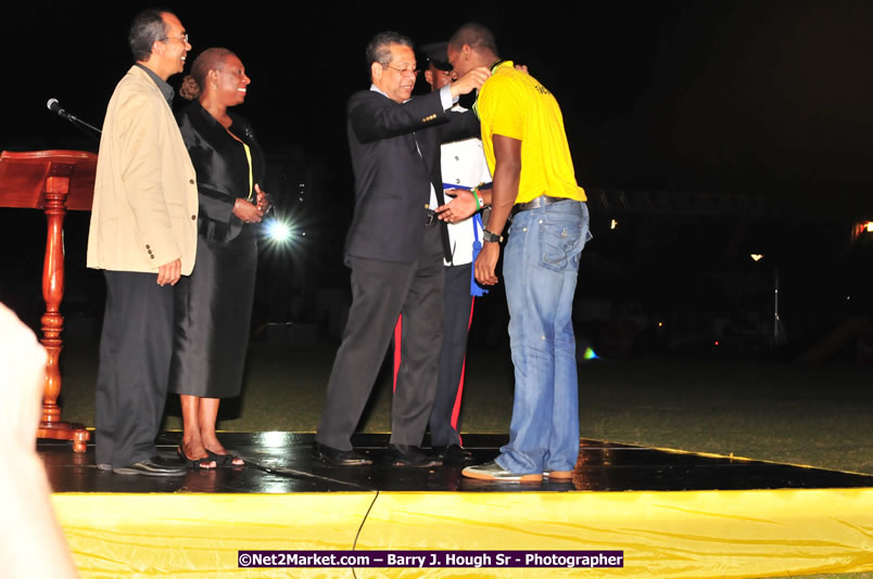 Jamaica's Athletes Celebration - Western Olympics Sports Gala & Trelawny Homecoming - Wednesday, October 8, 2008 - Photographs by Net2Market.com - Barry J. Hough Sr. Photojournalist/Photograper - Photographs taken with a Nikon D300 - Negril Travel Guide, Negril Jamaica WI - http://www.negriltravelguide.com - info@negriltravelguide.com...!